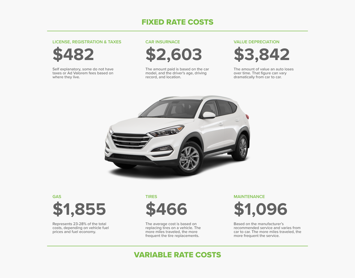 Costs Infographic - Light