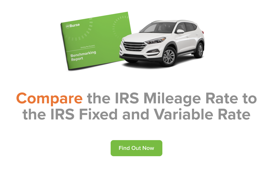 IRS Mileage Rate compared to FAVR-1