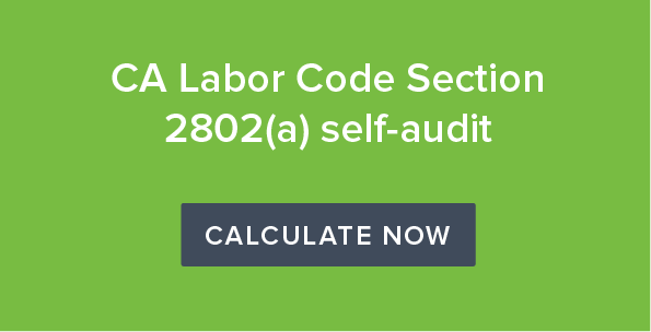 CA Labor code CTA