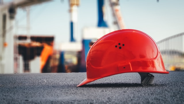 construction company helmet